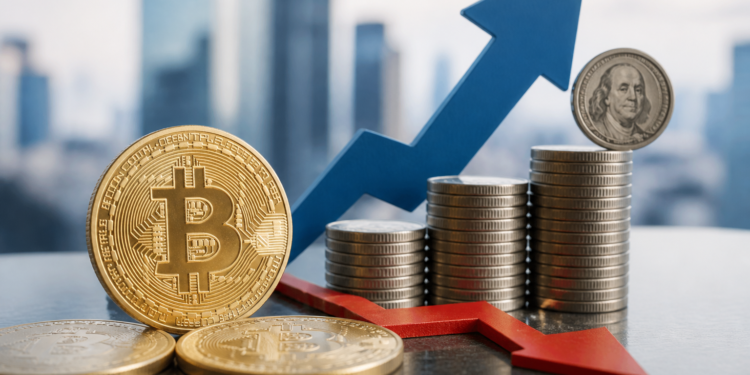 Bitcoin cae por el dólar al alza: duplican apuestas por subir tipos