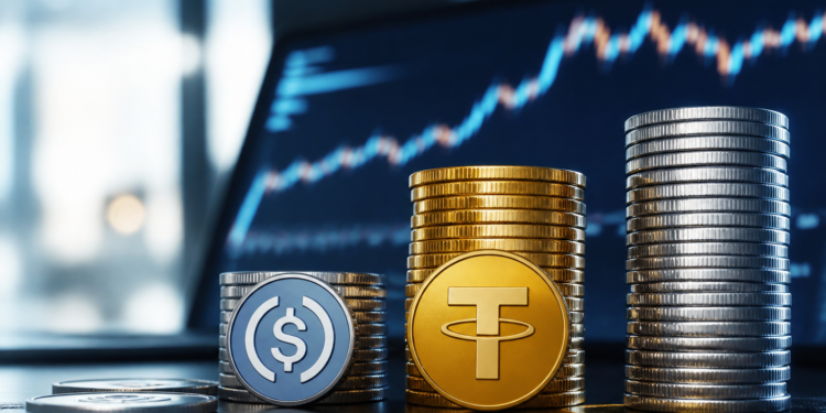Alzas cripto apuntan a menor crecimiento de USDC y mayor de USDT