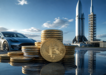 La posible fusión Tesla-SpaceX reuniría 30.221 bitcoins