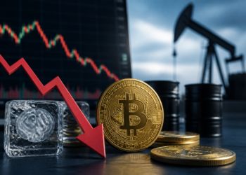 Bitcoin cae a 82.000 dólares por ventas en IA y alza del petróleo