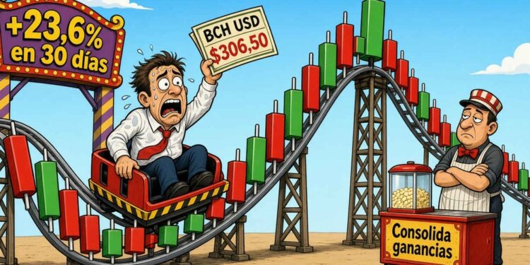 Bitcoin Cash (BCH) consolida un alza del 23,6% en 30 días 1 Bitcoin Cash (BCH) consolida un alza del 23,6% en 30 días