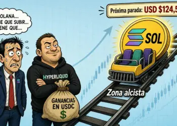 Solana sube un 47,33% en 90 días y roza los 118,57 dólares