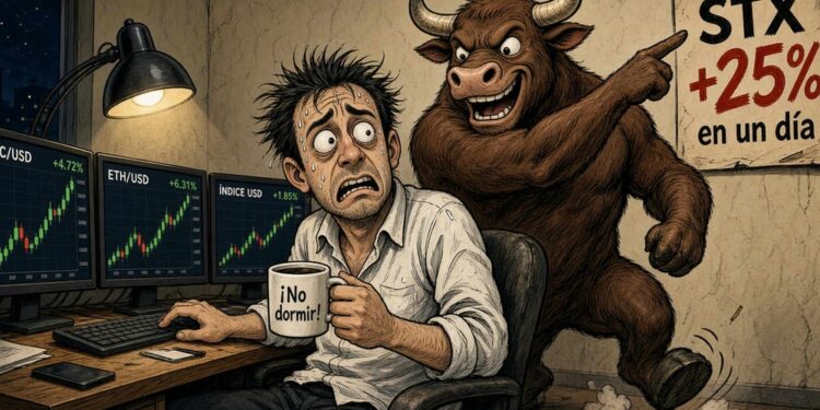STX sube un 25,15% en 24 horas y alerta al mercado Bitcoin L2