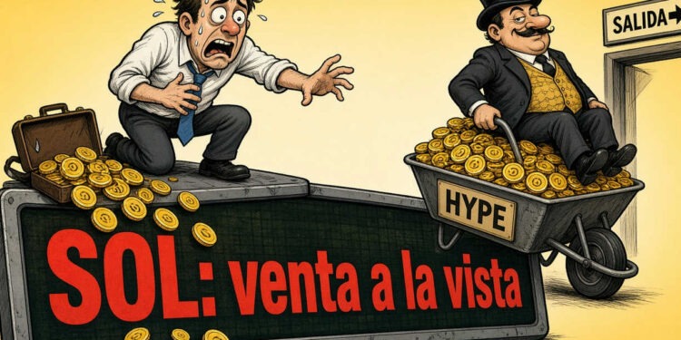 Solana cae un 1,14% al iniciar octubre por la rotación institucional