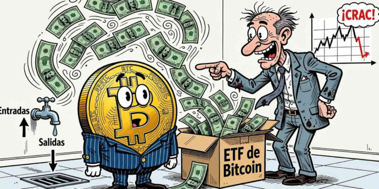 Los ETF de Bitcoin frenan racha de nueve días tras salidas de USD 149M