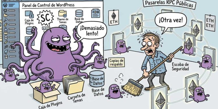 El malware SC de WordPress usa Ethereum para evitar su eliminación