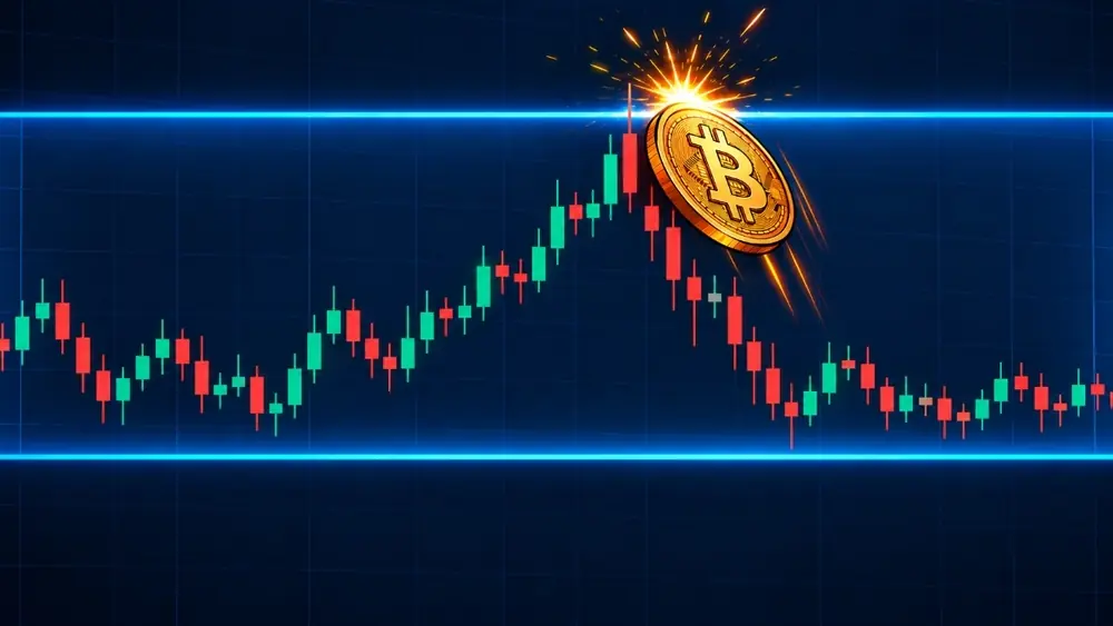 Bitcoin no rompe el rango y regresa a su interior ante la presión vendedora