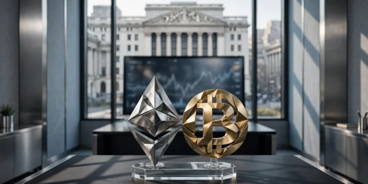 Ethereum cae 1,56% a 2.663 $ el 2-O; ETF pierden 117,8M