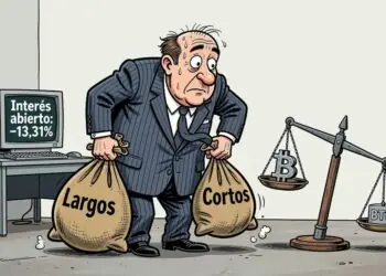Fondos apalancados recortan 5.300 BTC en cortos, pero también largos