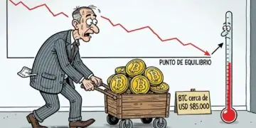 Glassnode: Bitcoin se acerca al equilibrio y sube la presión vendedora