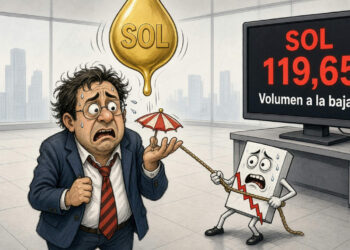 Solana cae un 2,93% ante una prueba técnica el 3 de octubre