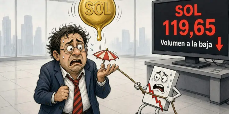 Solana cae un 2,93% ante una prueba técnica el 3 de octubre