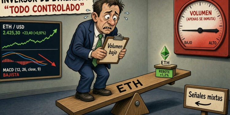 Ethereum (ETH) sube el 4 de octubre, pero el volumen sigue bajo