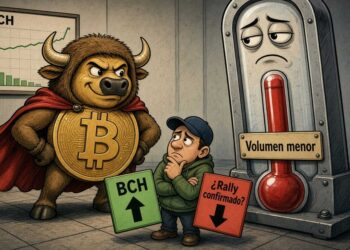 Bitcoin Cash registra un 2,29% diario, con señales técnicas mixtas
