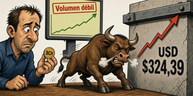 Bitcoin Cash sube 3,14% el 5 de octubre, pero con bajo volumen 1 Bitcoin Cash sube 3,14% el 5 de octubre, pero con bajo volumen