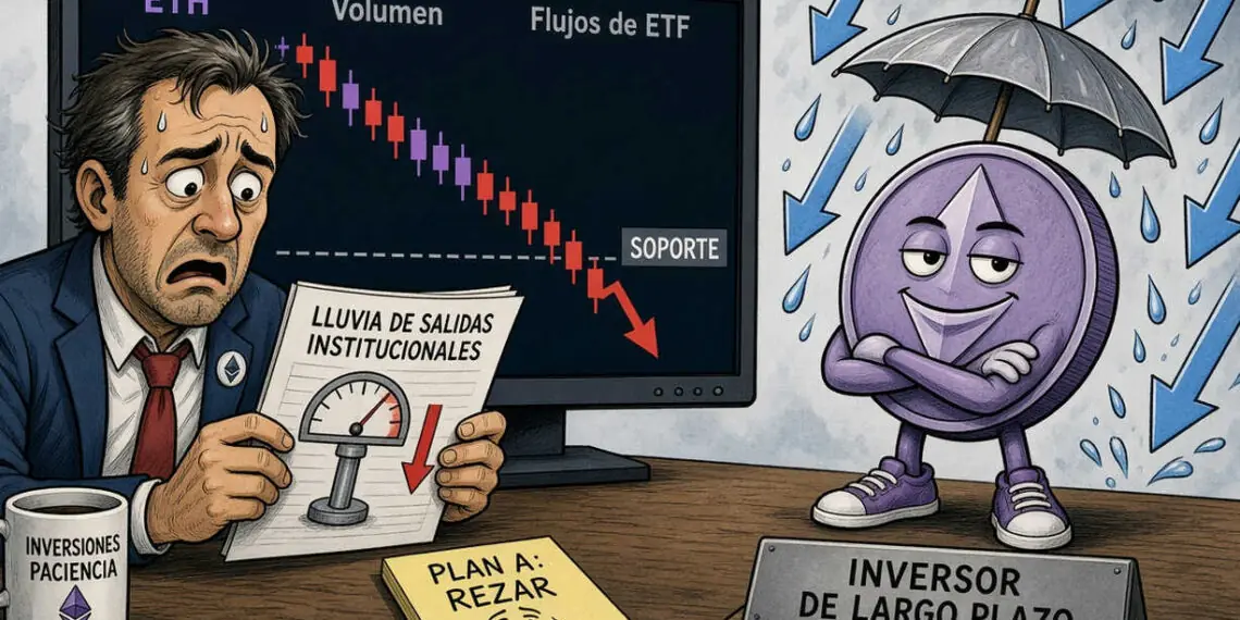 ETH cotiza en USD 2.696,09 entre señales técnicas y flujos mixtos