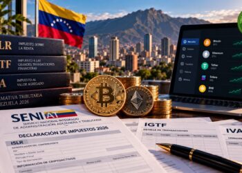 Venezuela aplica ISLR, IGTF e IVA según el uso de las criptomonedas