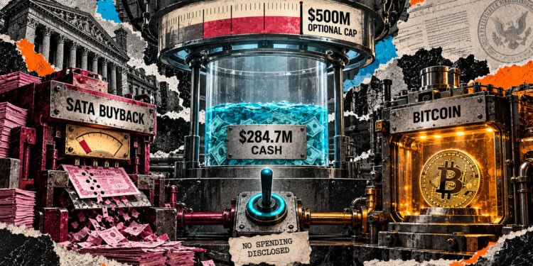 Strive sopesa recomprar hasta $500M en SATA, más que su caja