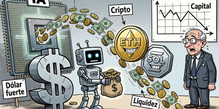 Raoul Pal ve capital migrando de la IA a las criptomonedas
