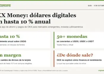 OKX Money ofrece hasta 10% anual en USDG, pero con condiciones