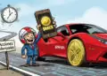 Backpack lanza en Solana $RACE, respaldado 1:1 por Ferrari