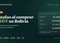 Falsos vendedores de USDT en Bolivia cobran y desaparecen