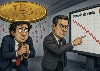 Bitcoin cae un 2,85% ante el aumento de la presión vendedora