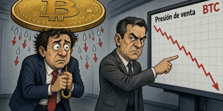 Bitcoin cae un 2,85% ante el aumento de la presión vendedora 1 Bitcoin cae un 2,85% ante el aumento de la presión vendedora