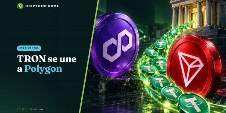 Polygon integra TRON en su plataforma de pagos y acerca USDT a EE. UU.