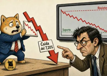 SHIB cae un 7,20% y pone a prueba soportes técnicos 8 SHIB cae un 7,20% y pone a prueba soportes técnicos