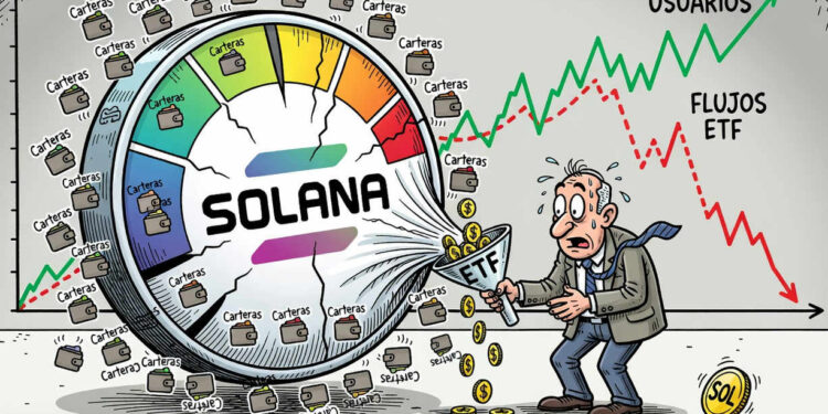 Solana crece un 124% desde septiembre, pero los ETF pierden impulso