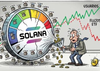Solana crece 124% en nuevas carteras y los ETF pierden impulso