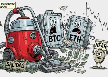 ETF de Bitcoin registran mayor salida desde junio: USD 487 millones