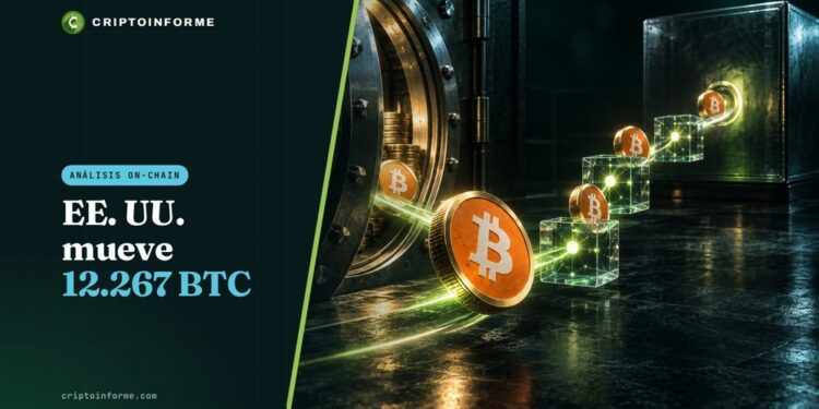 El Gobierno de EE. UU. mueve 12.267 BTC y su rastro llega a Coinbase