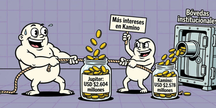 Jupiter Lend supera a Kamino y lidera los depósitos en Solana