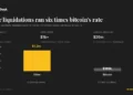 Ether registra seis veces más liquidaciones que Bitcoin 13 Ether registra seis veces más liquidaciones que Bitcoin
