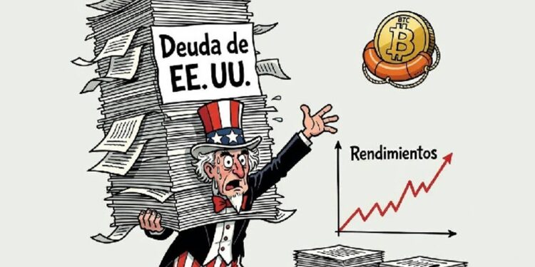 CoinShares: Bitcoin podría ganar atractivo por temor a deuda de EE. UU.