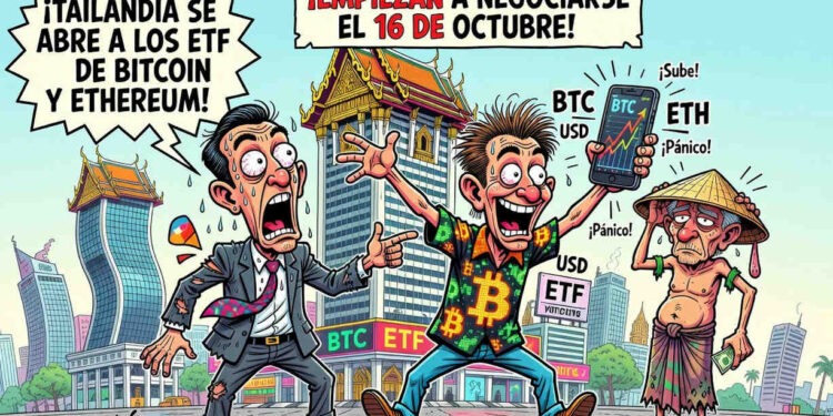Tailandia permitirá negociar ETF de Bitcoin y Ethereum desde el 16-O