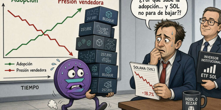 Solana afronta presión técnica pese al crecimiento de su red 1 Solana afronta presión técnica pese al crecimiento de su red