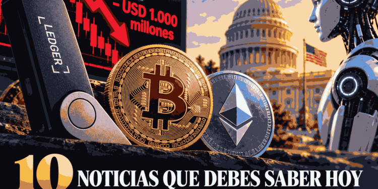 Pérdidas en Ledger y salidas en ETF de BTC y ETH marcan el día
