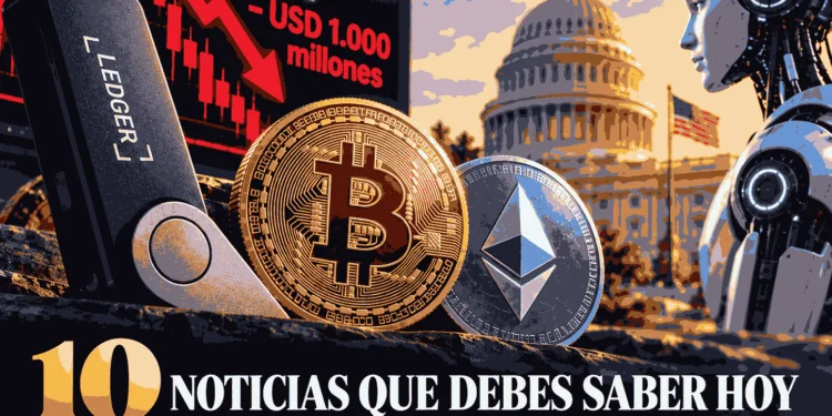 Pérdidas en Ledger y salidas en ETF de BTC y ETH marcan el día 1 Pérdidas en Ledger y salidas en ETF de BTC y ETH marcan el día