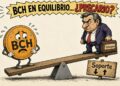 Bitcoin Cash (BCH) prueba soportes tras una caída reportada del 6,81%