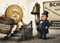 Bitcoin Cash sube 1,39% a USD $282,73 con volumen reducido
