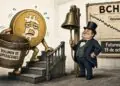 Bitcoin Cash sube 1,39% a USD $282,73 con volumen reducido