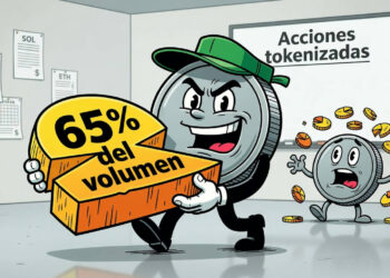 Solana concentró el 65% del volumen diario de acciones tokenizadas