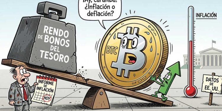 Bitcoin ronda los USD 83.000 ante la espera por la inflación de EE. UU.