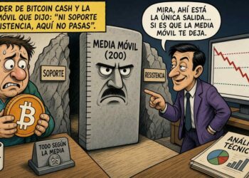 Bitcoin Cash (BCH) cae un 3,32% y un 11,92% en la semana