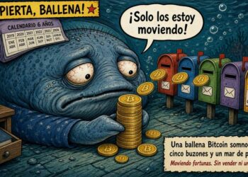 Ballena de Bitcoin transfiere 4.582 BTC tras seis años inactiva