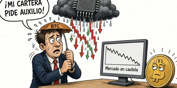 Bitcoin (BTC) pierde impulso por la presión tecnológica y el riesgo en Asia
