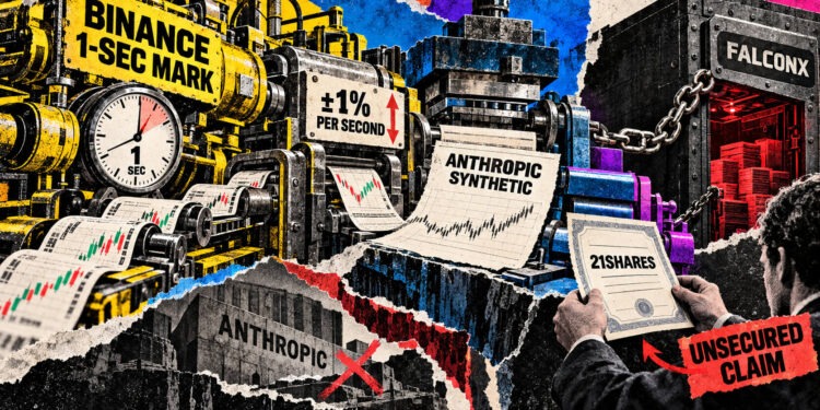 Binance actualiza el precio de Anthropic para frenar liquidaciones